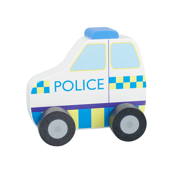 NEW! Police Car First Push Toy– Orange Tree Toys