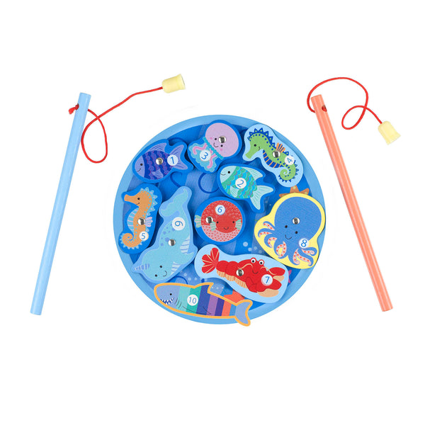 Kids Magnetic Fishing Game with Toy Fishing Pole, Fishing Toy for  Toddlers,Toddler Fishing Game, Pool Fishing Game, Water Toys for Kids,Toys  for Boys and Girls 3-6 Years ,Fishing Bath Toy 