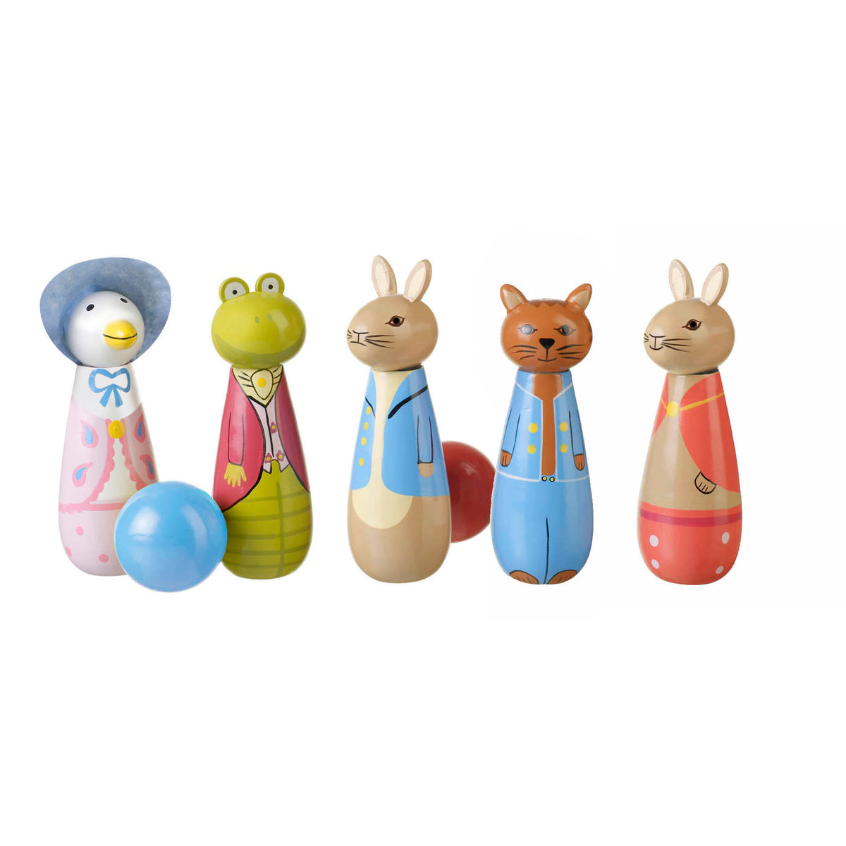 Peter rabbit wooden skittles on sale